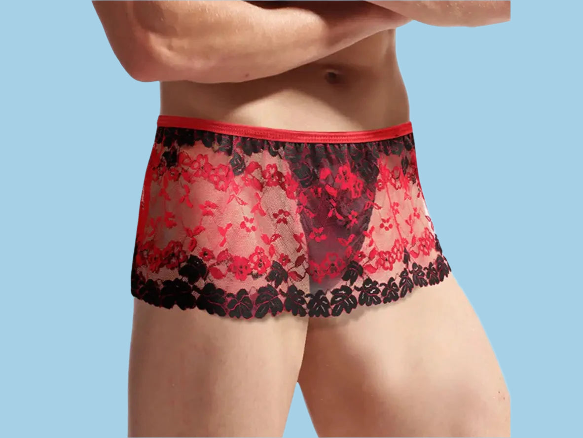 Gay Lingerie | CIOKICX Lace Lingerie Skirt Sleepwear