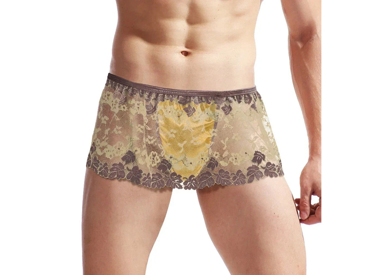 Gay Lingerie | CIOKICX Lace Lingerie Skirt Sleepwear