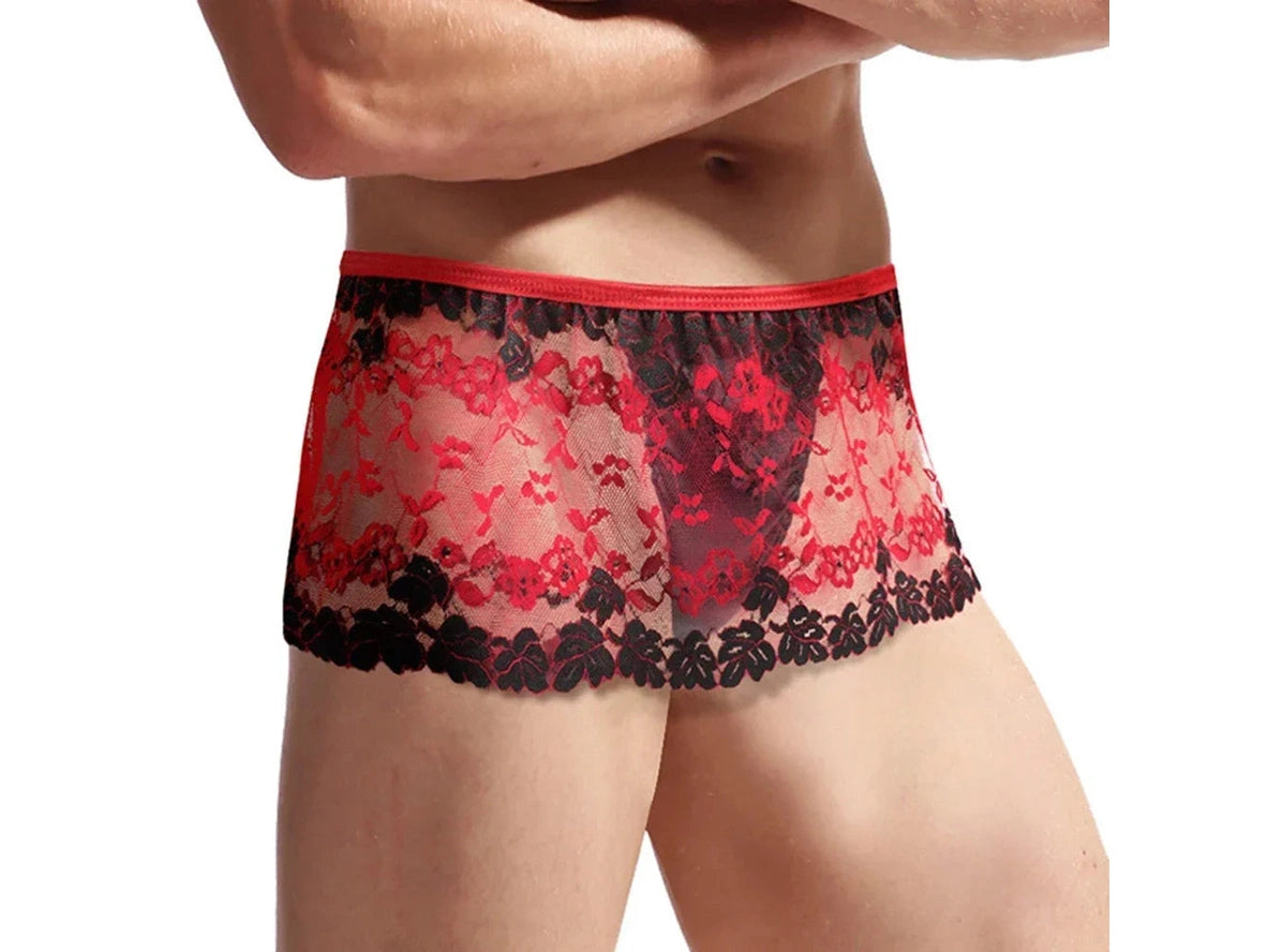 Gay Lingerie | CIOKICX Lace Lingerie Skirt Sleepwear