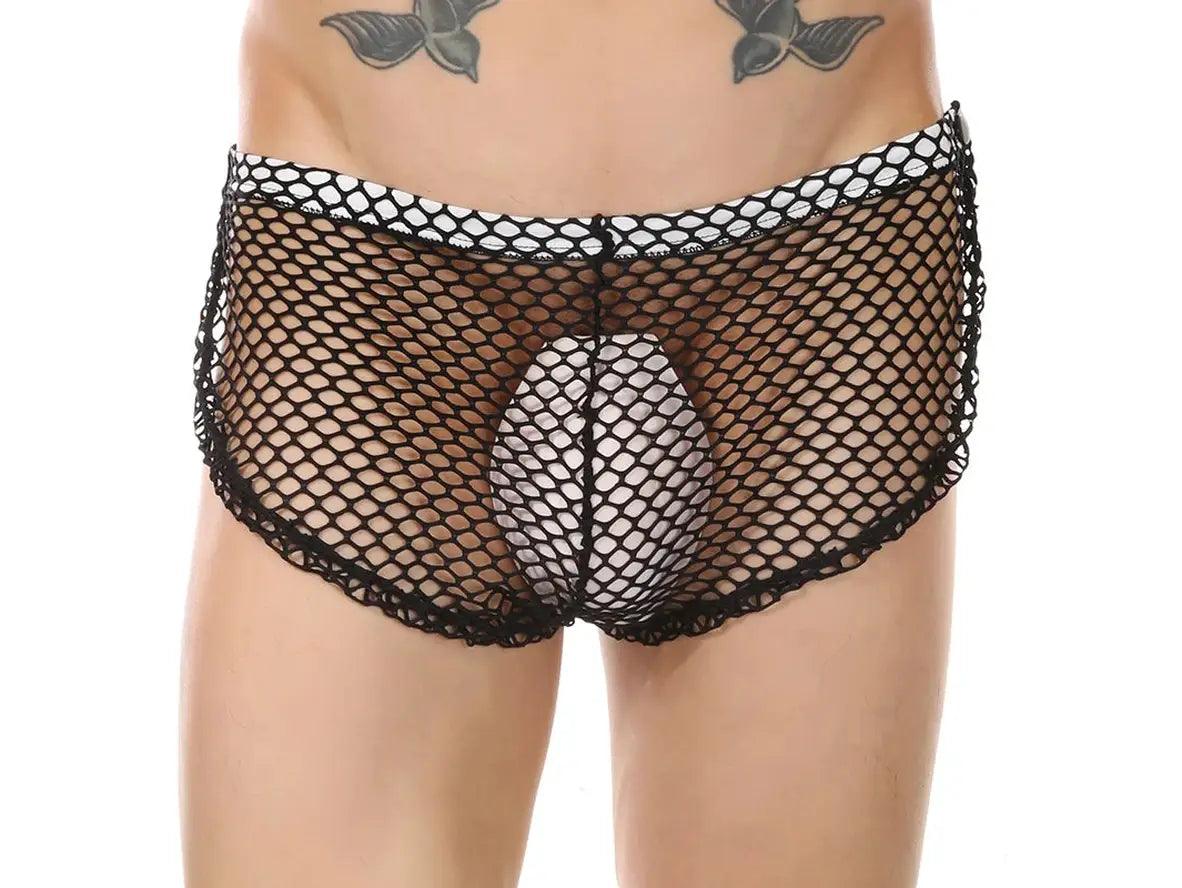 Gay Loungewear | CLEVER-MENMODE Mesh Bare Sleepover Bottoms