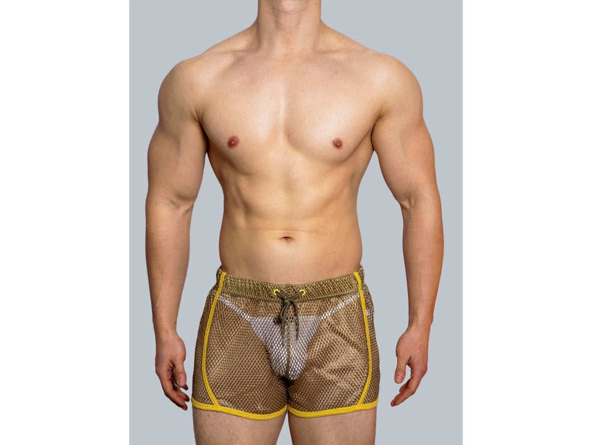Gay Loungewear | D.M See-Through Home Shorts