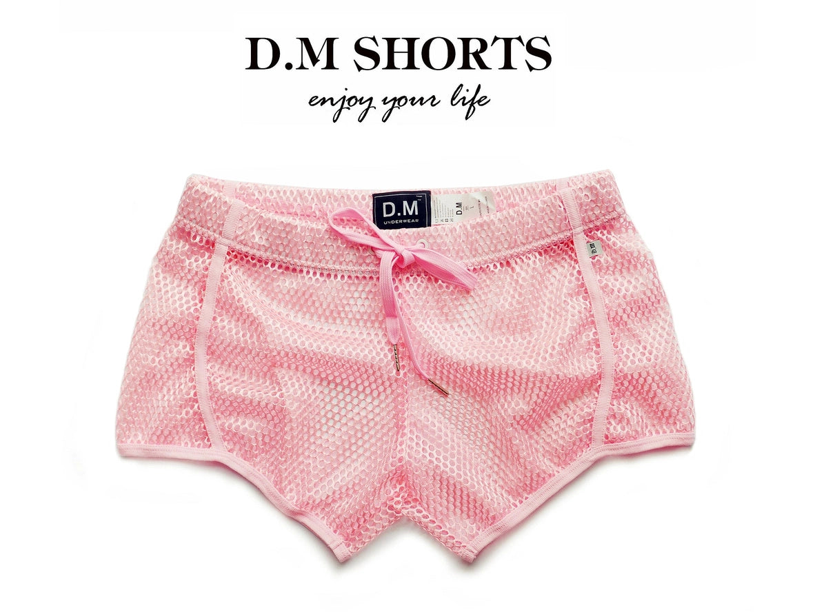 Gay Loungewear | D.M See-Through Home Shorts