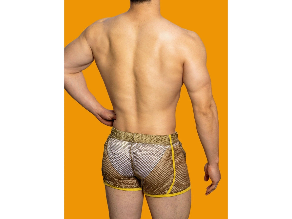Gay Loungewear | D.M See-Through Home Shorts
