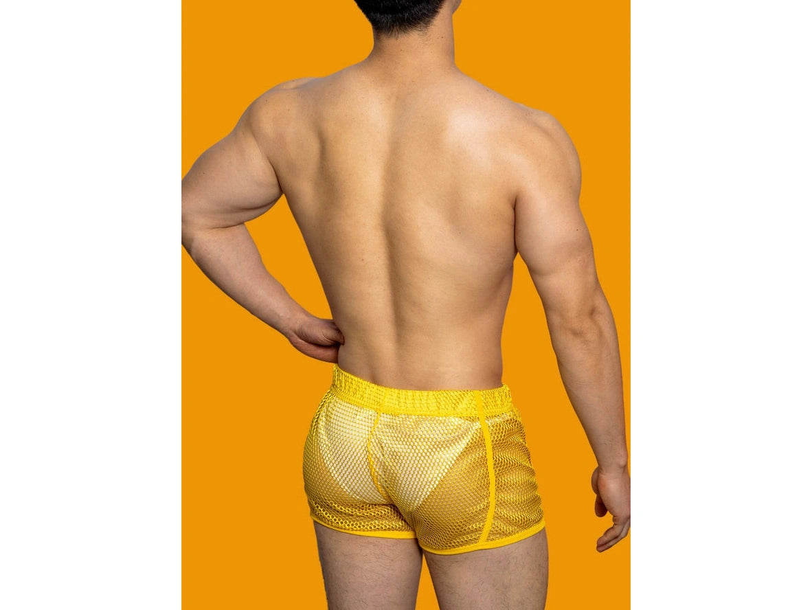 Gay Loungewear | D.M See-Through Home Shorts