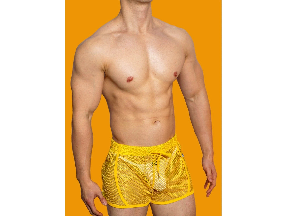 Gay Loungewear | D.M See-Through Home Shorts