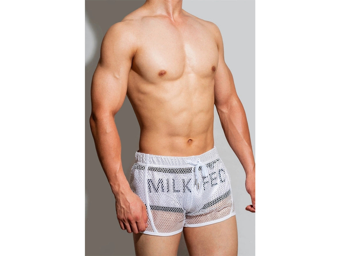 Gay Loungewear | D.M See-Through Home Shorts