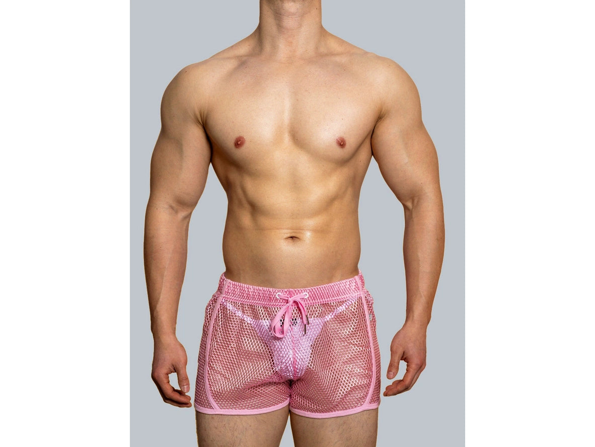 Gay Loungewear | D.M See-Through Home Shorts