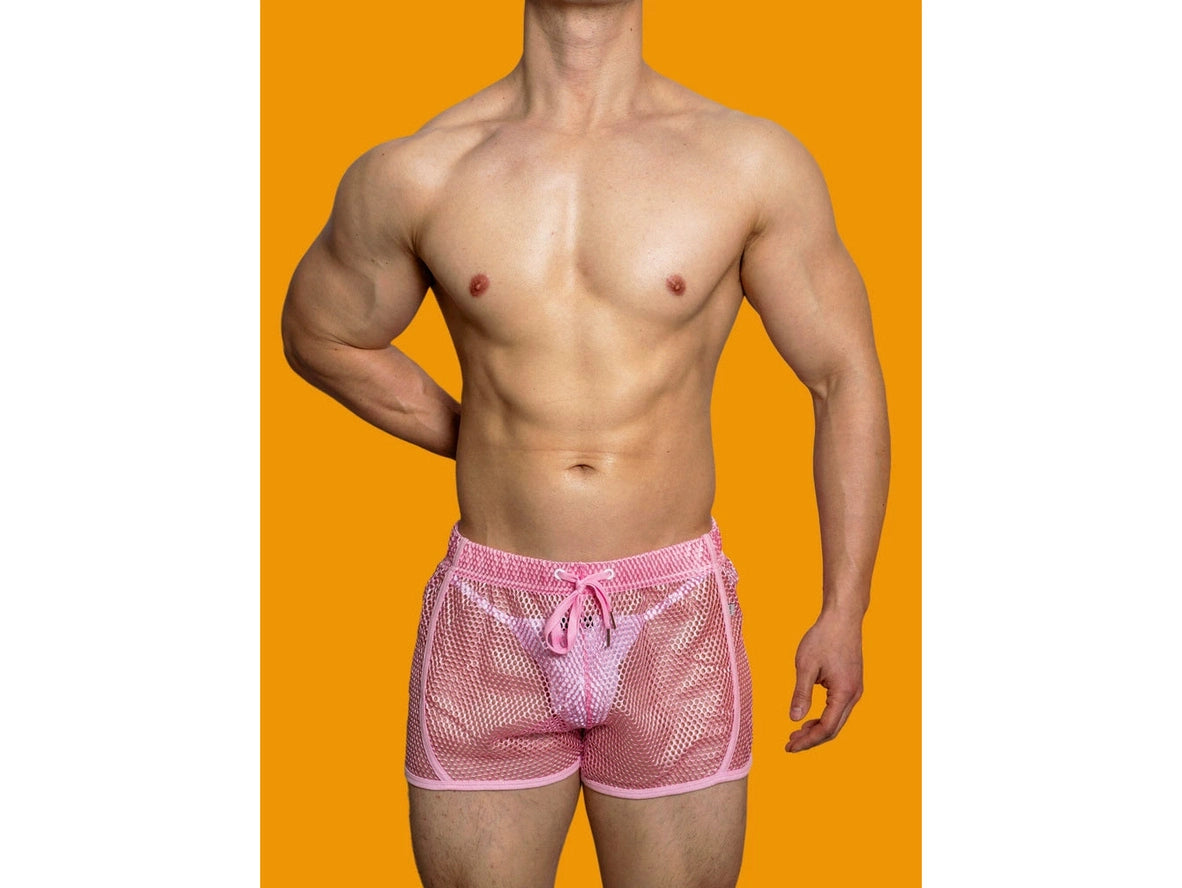 Gay Loungewear | D.M See-Through Home Shorts