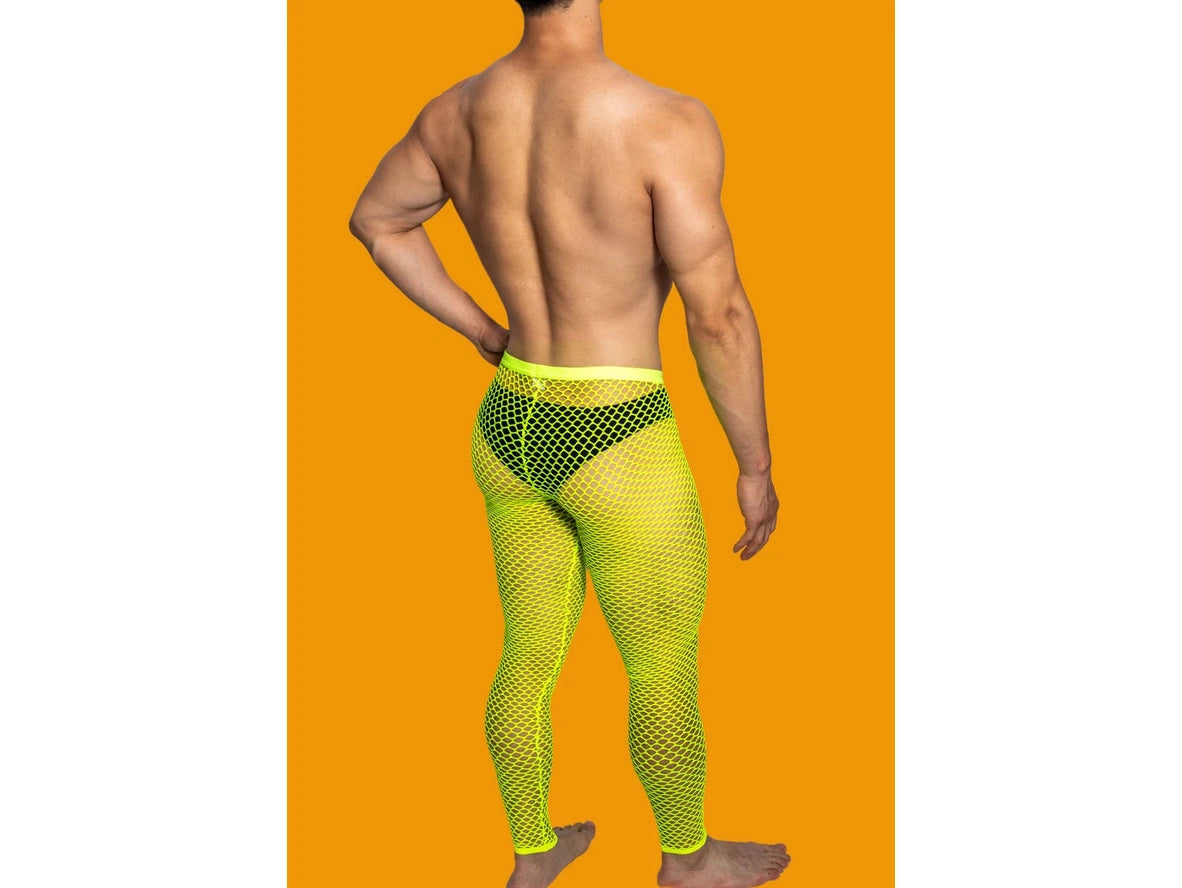Gay Loungewear | D.M Sexy Mesh Long Johns