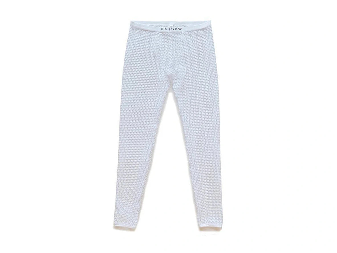 Gay Loungewear | D.M Sexy Mesh Long Johns