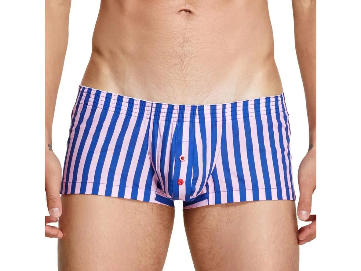 Gay Loungewear | SEOBEAN Slim Fit Stripe Boxers