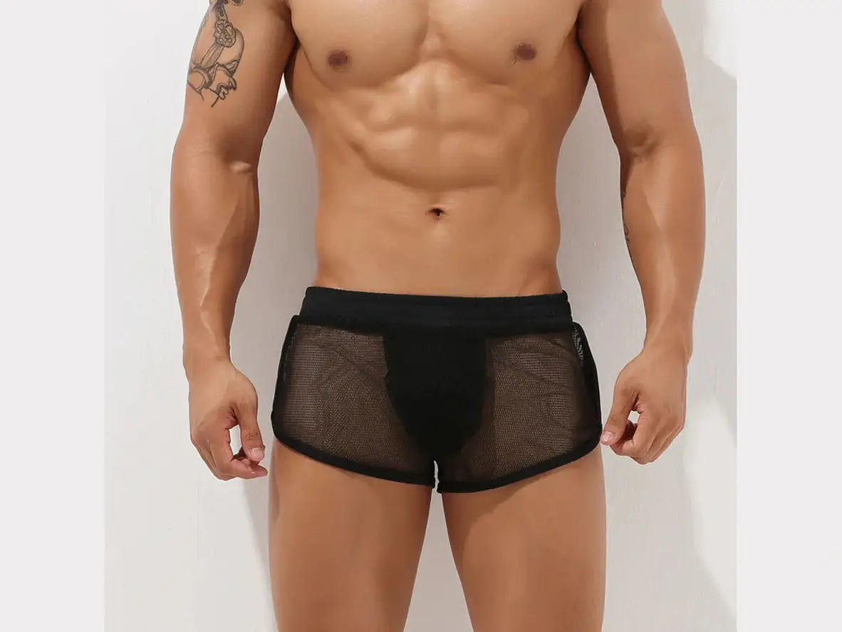 Gay Loungewear | SEOBEAN Transparent Lounge Boxers