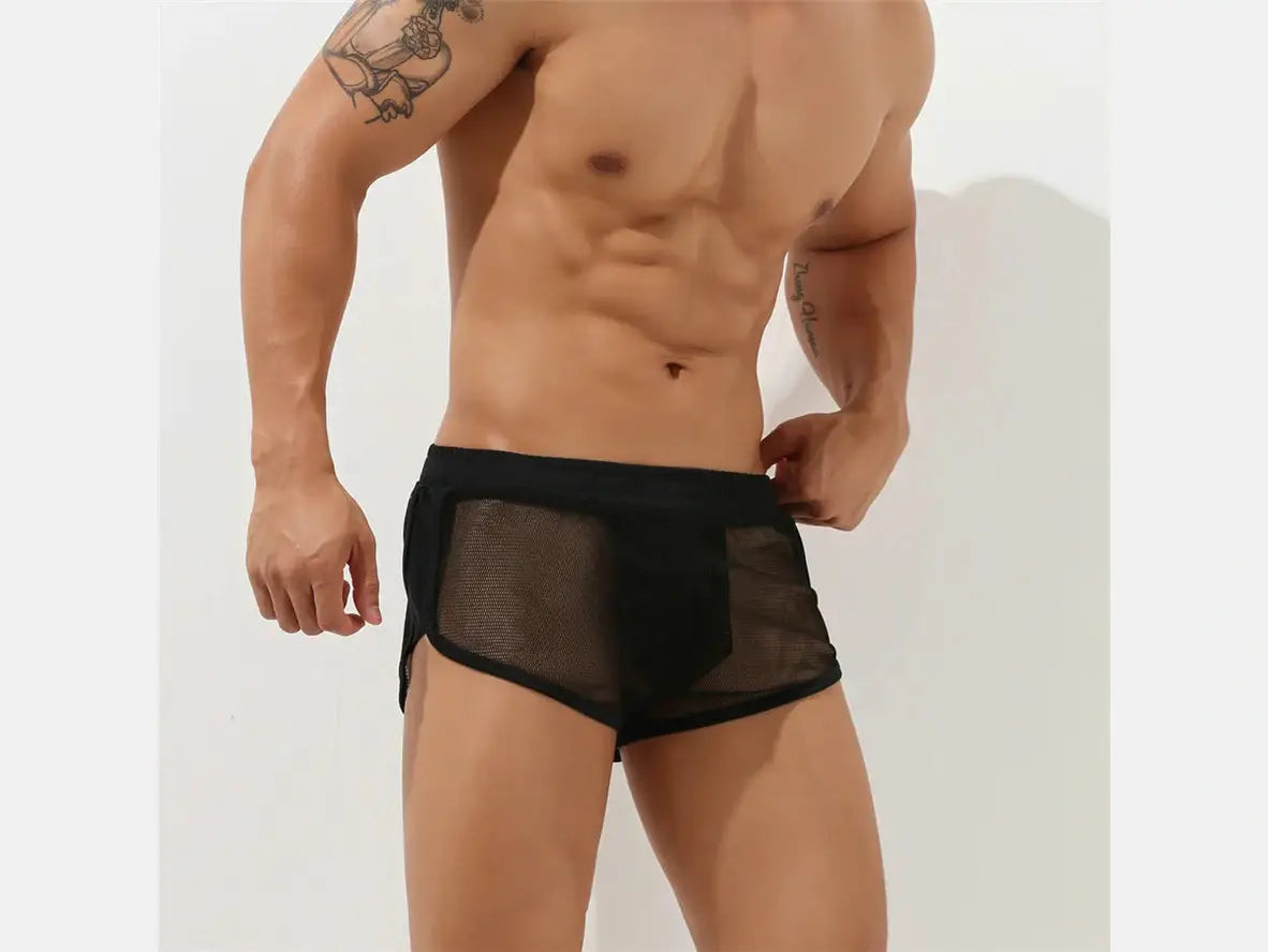 Gay Loungewear | SEOBEAN Transparent Lounge Boxers