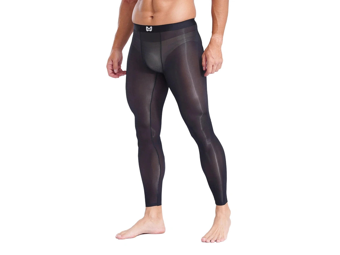 Gay Loungewear | See-Through Glossy Thermal Stretchy Sleepwear