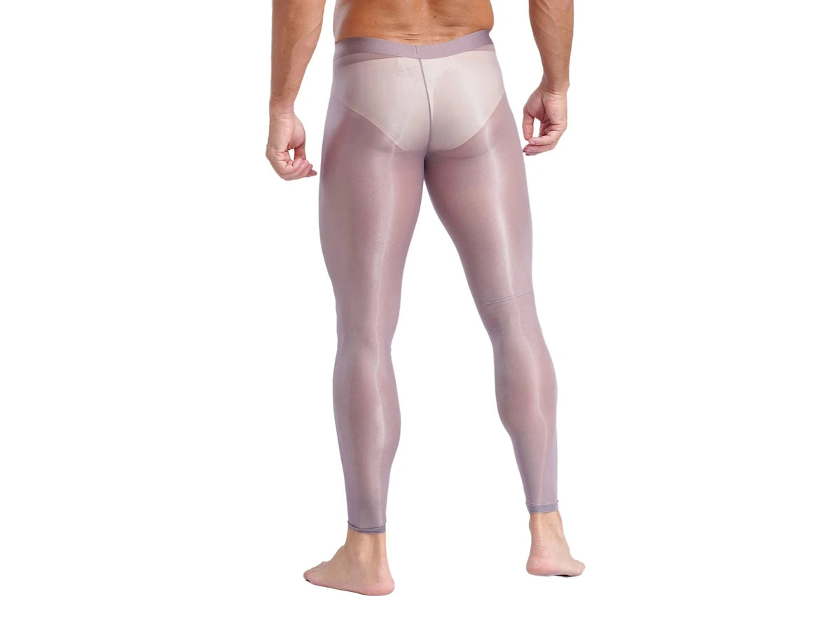 Gay Loungewear | See-Through Glossy Thermal Stretchy Sleepwear
