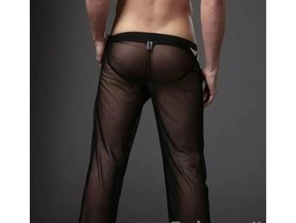 Gay Loungewear | Sheer Mesh See Through Sleepwear