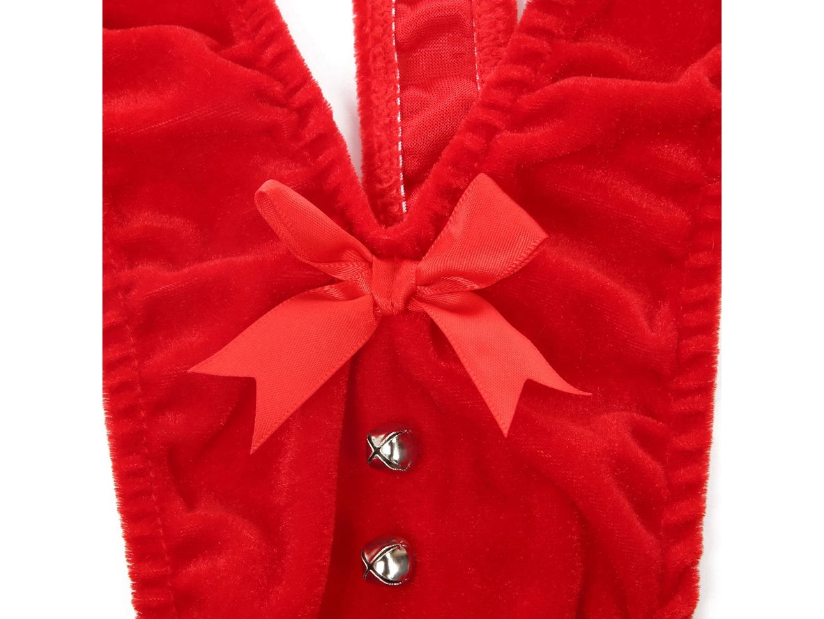 Gay Mankini | Christmas One-Piece Red Mankini