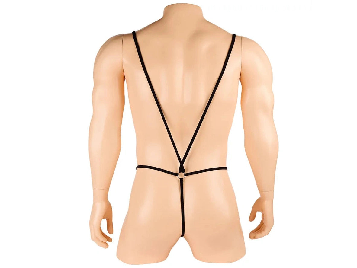 Gay Mankini | Sexy Mesh Sheer Mankini