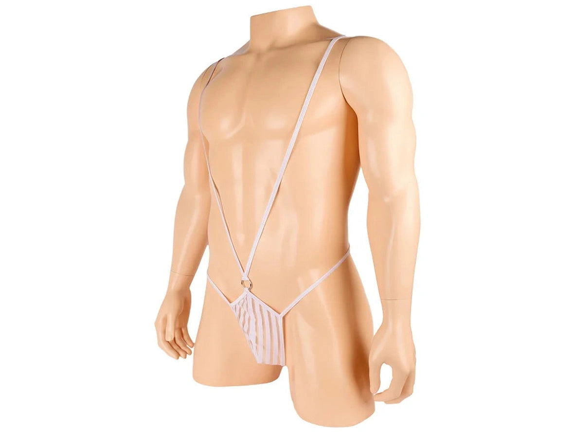 Gay Mankini | Sexy Mesh Sheer Mankini