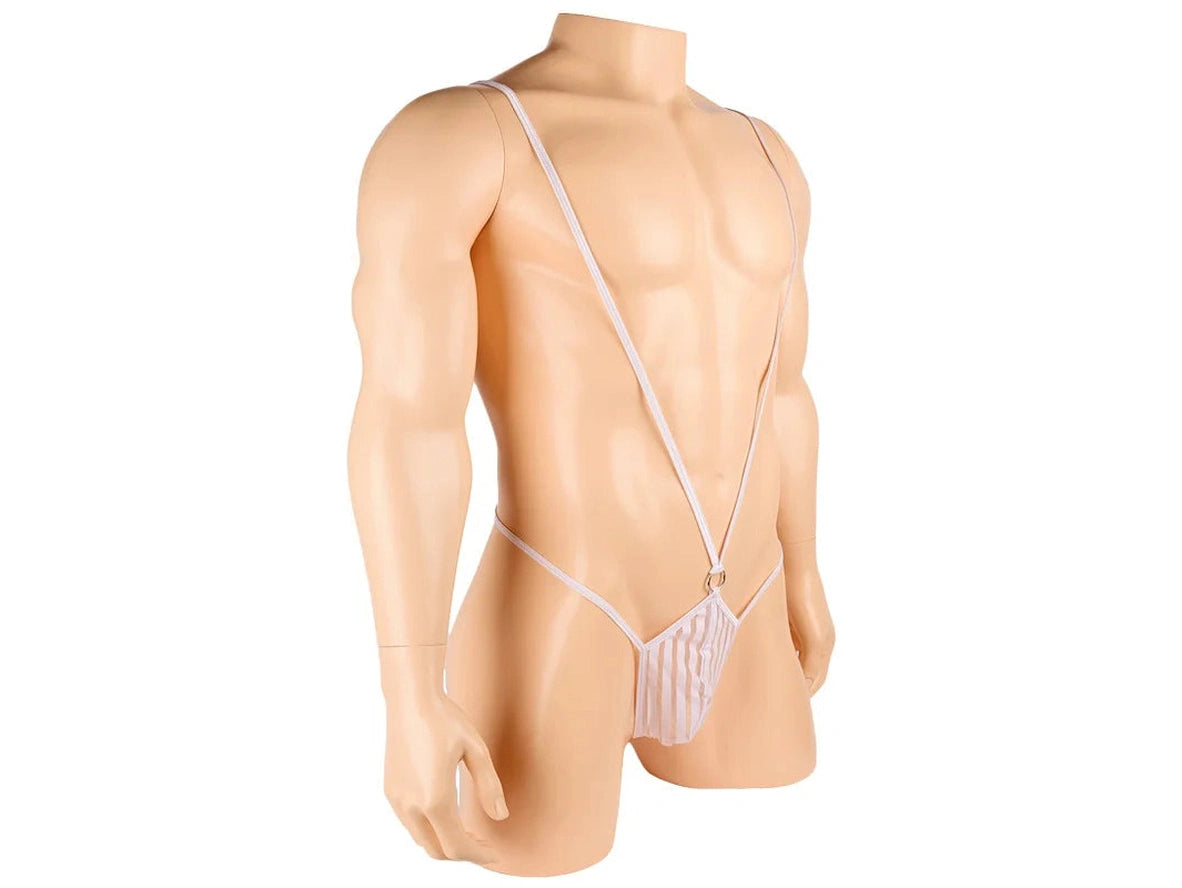 Gay Mankini | Sexy Mesh Sheer Mankini