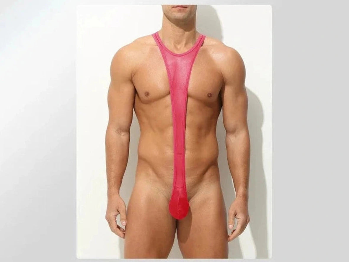 Gay Mankini | Ultra-Thin Transparent Sling Mankini