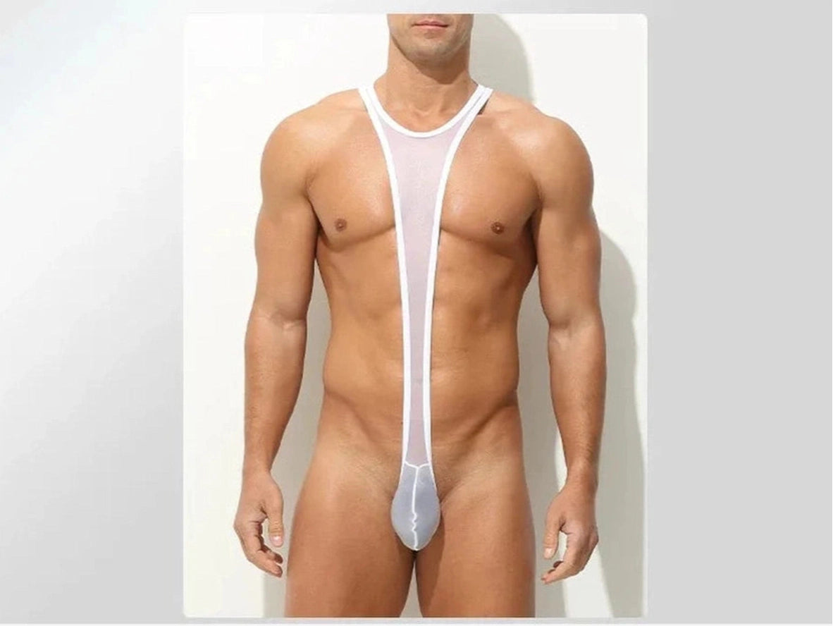 Gay Mankini | Ultra-Thin Transparent Sling Mankini