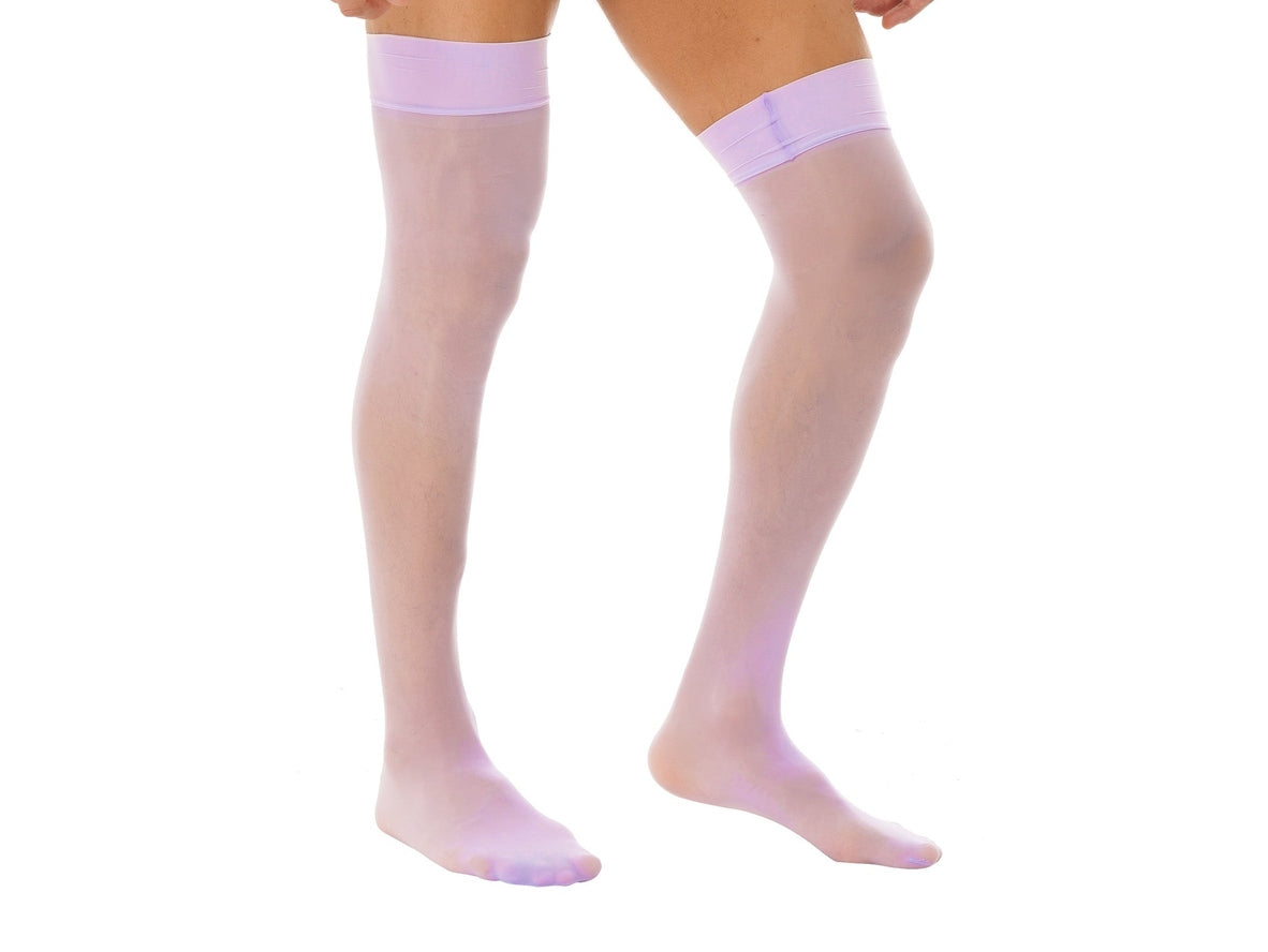 Gay Pantyhose | Glossy See-Through Stockings