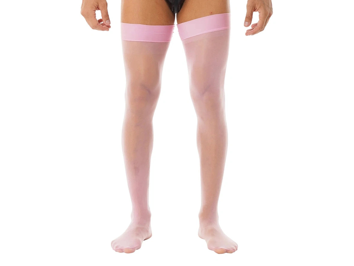 Gay Pantyhose | Glossy See-Through Stockings