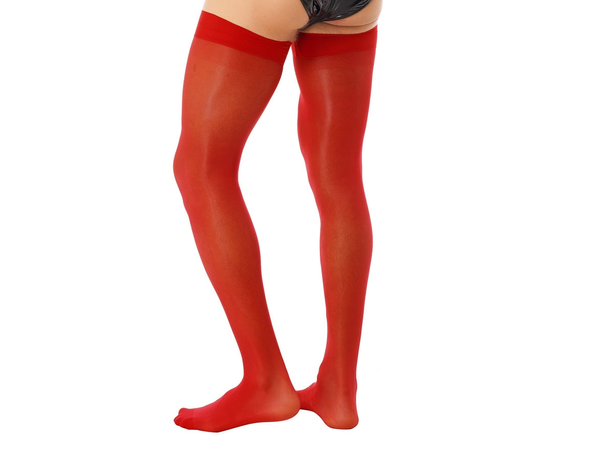 Gay Pantyhose | Glossy See-Through Stockings