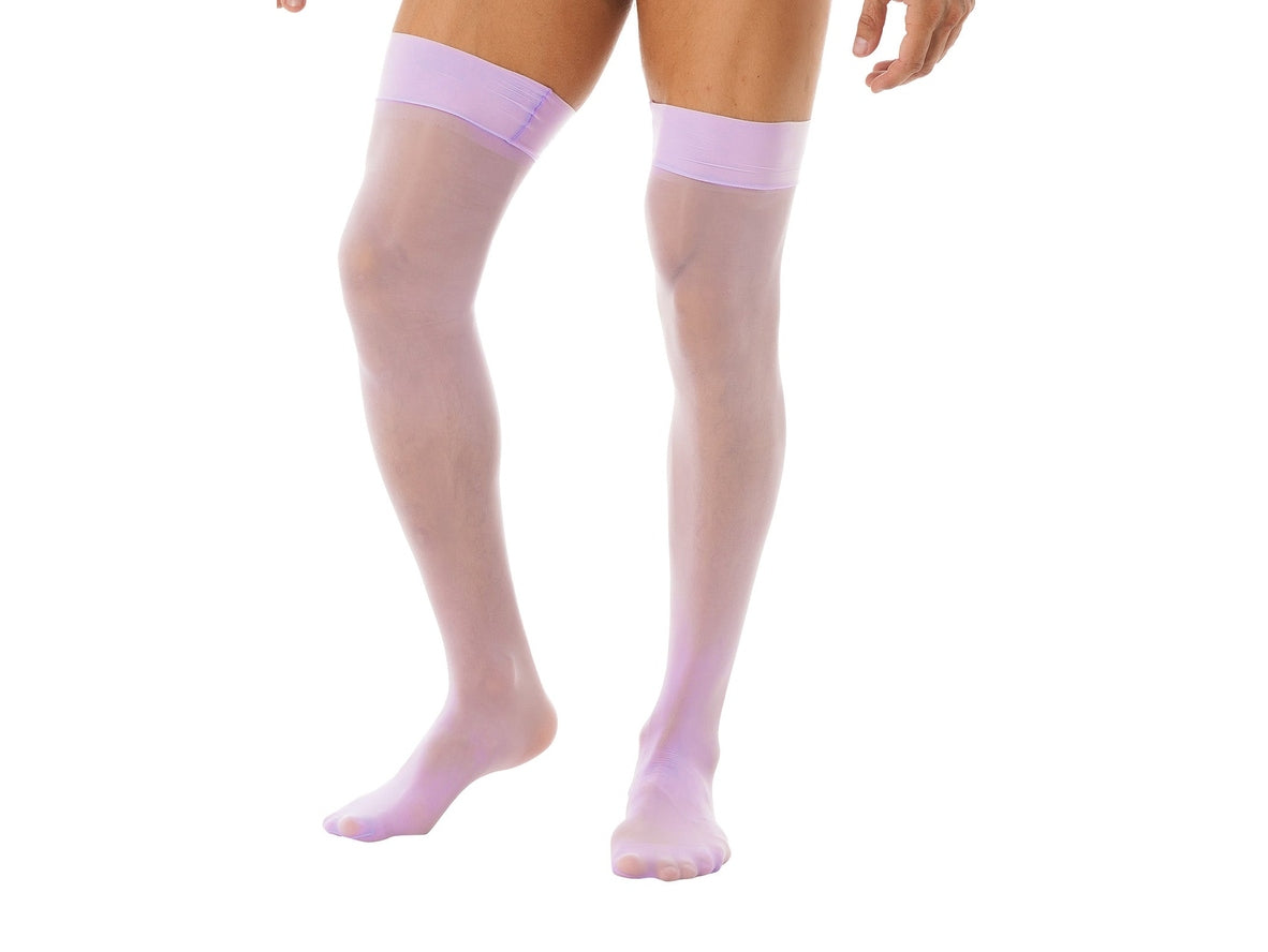 Gay Pantyhose | Glossy See-Through Stockings