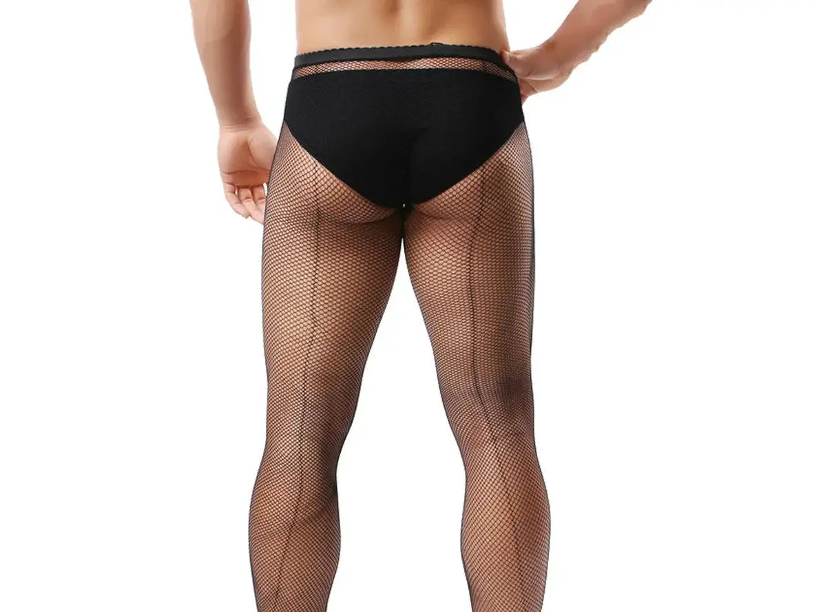 Gay Pantyhose | Male Fishnet Pantyhose