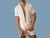 Gay Rompers | Casual Short Sleeve Front Zipper Romper