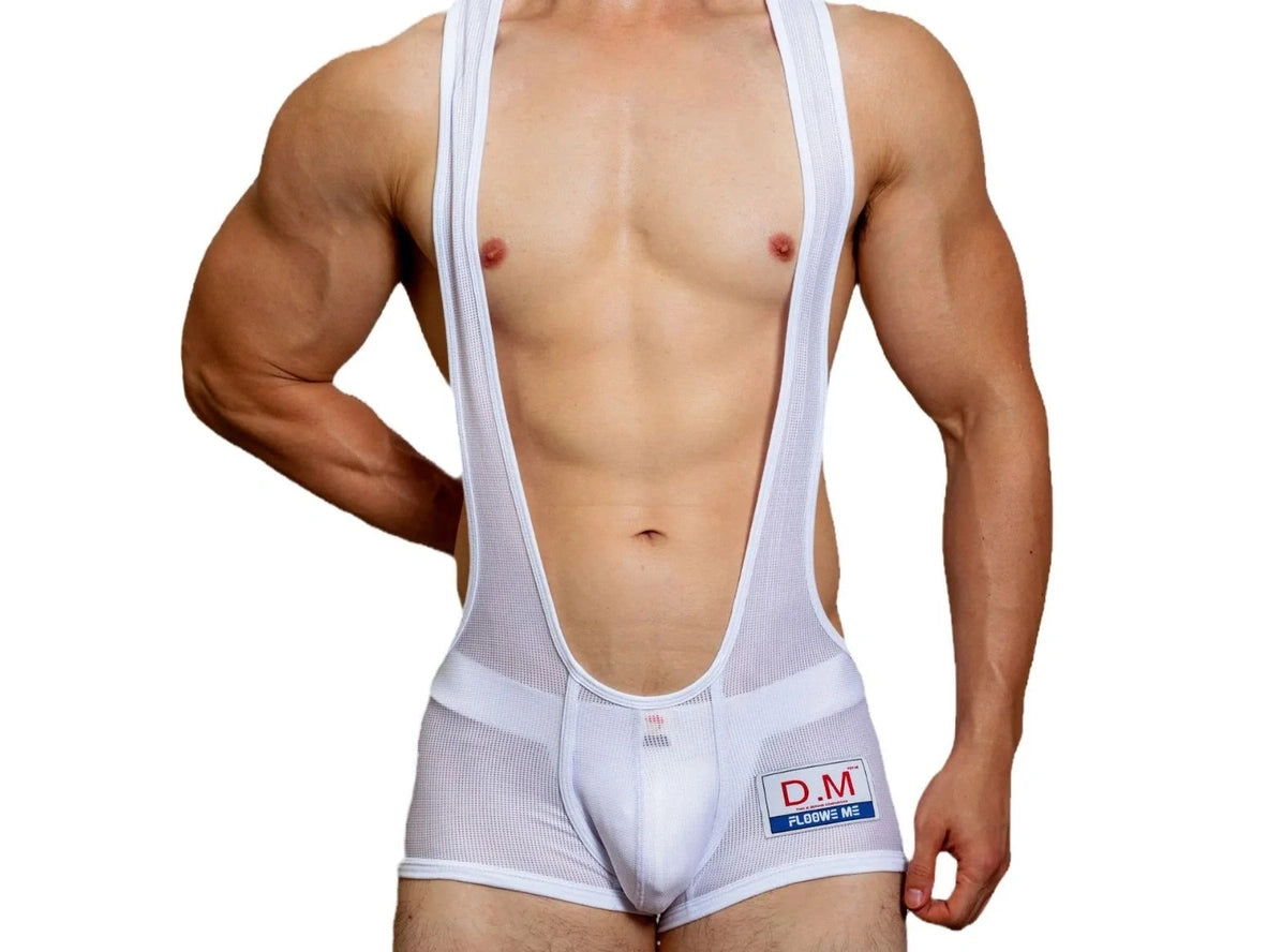 Gay Singlets | D.M Mesh See-Through Singlet