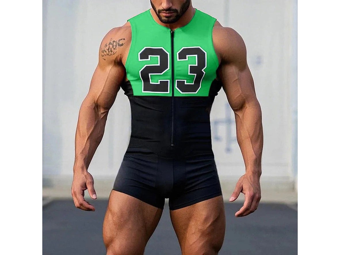 Gay Singlets | INCERUN Sleeveless Zipper Singlet