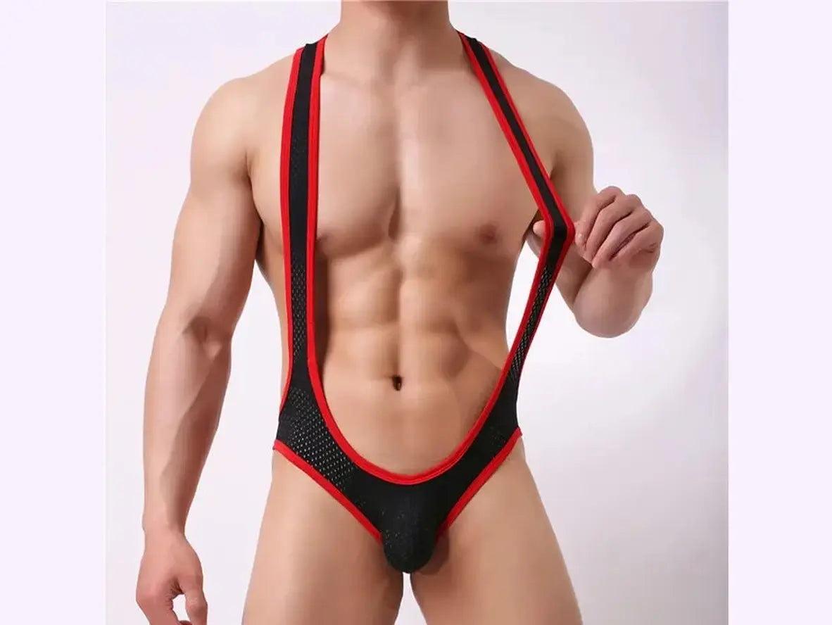 Gay Singlets | Open Butt Body Wresting Singlet