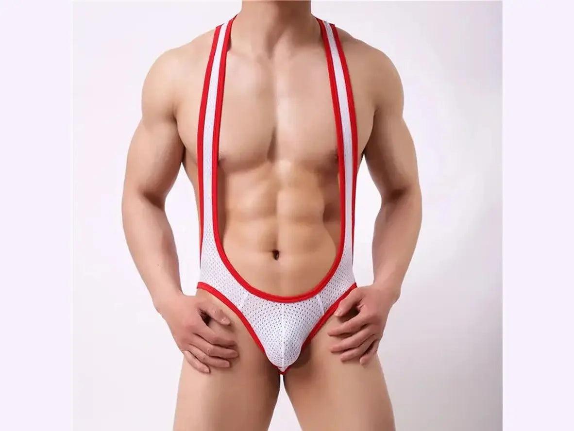 Gay Singlets | Open Butt Body Wresting Singlet