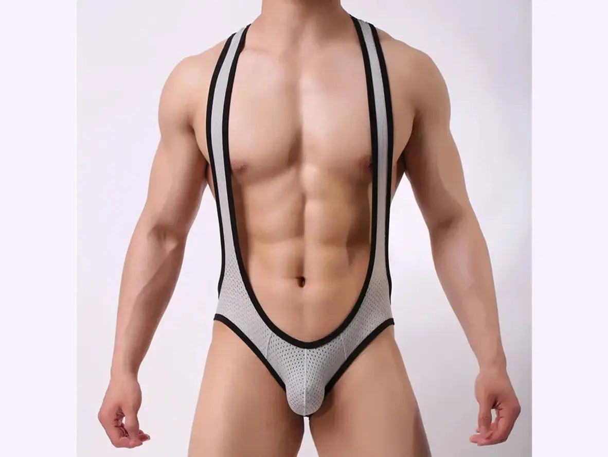 Gay Singlets | Open Butt Body Wresting Singlet