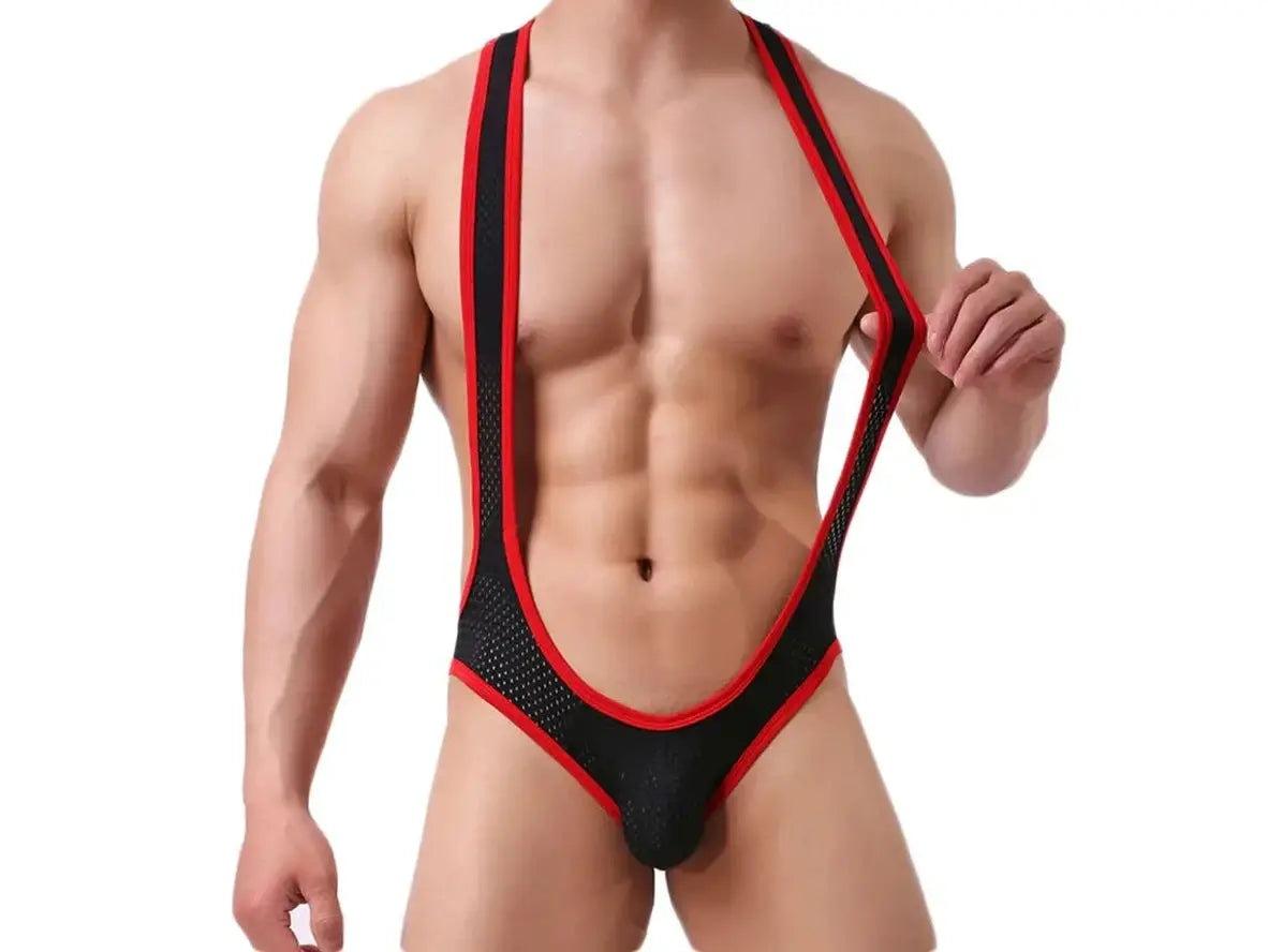 Gay Singlets | Open Butt Body Wresting Singlet