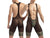 Gay Singlets | See-through Mesh Camo Singlets