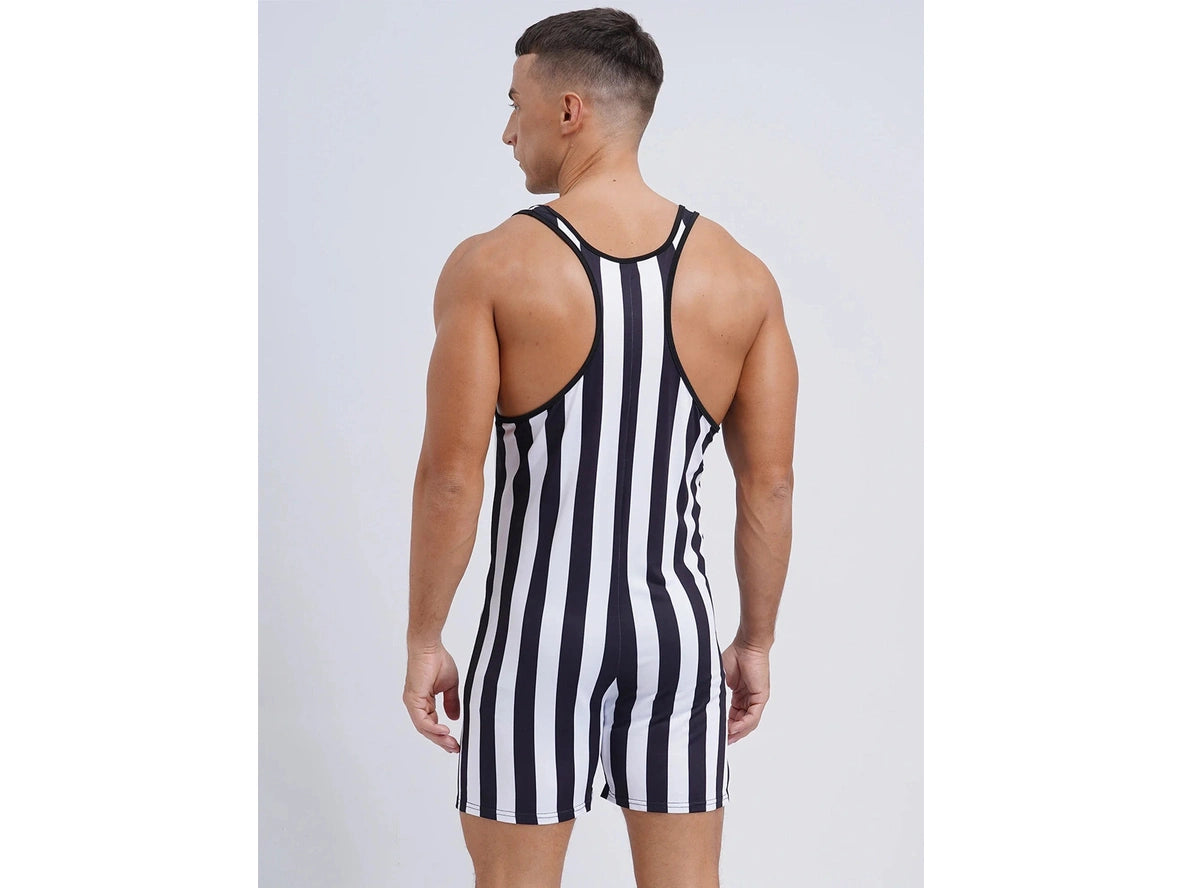 Gay Singlets | Stripe Wrestling Pride Singlets