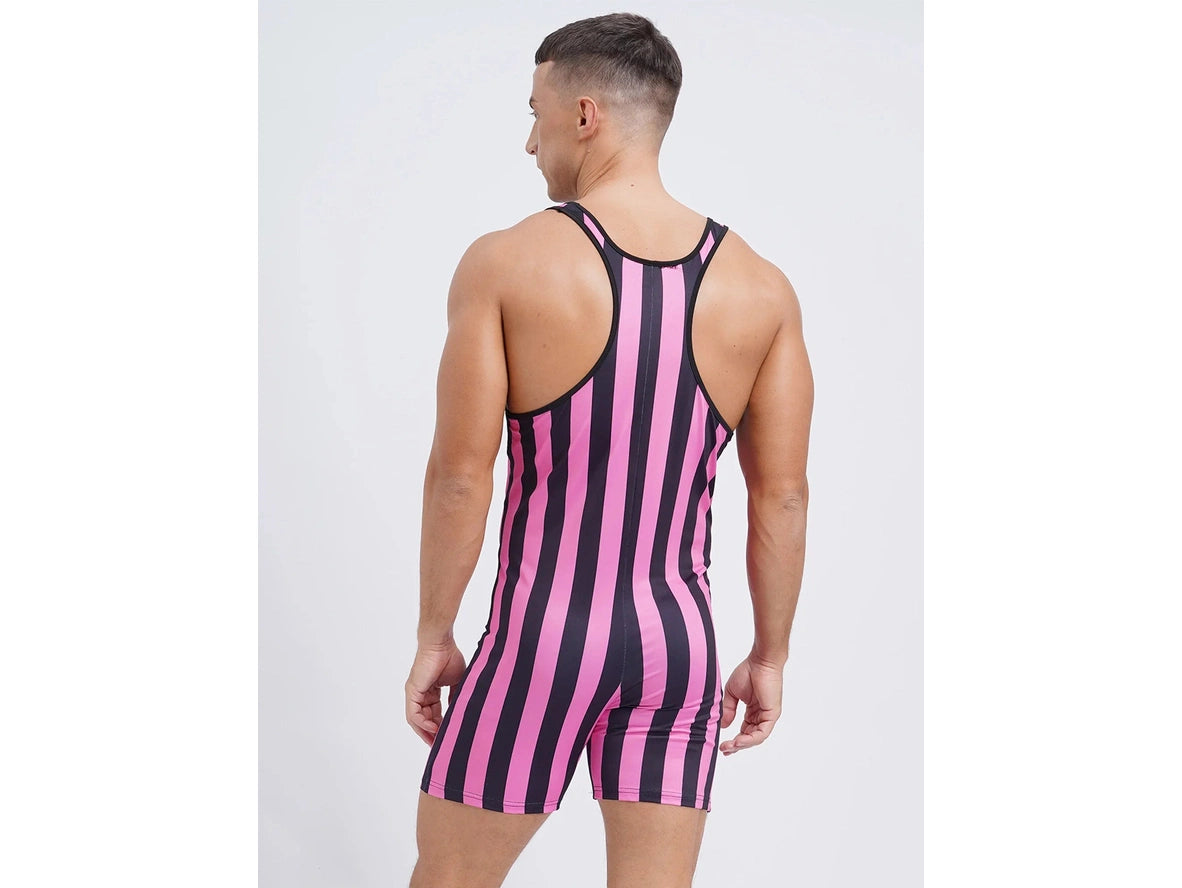 Gay Singlets | Stripe Wrestling Pride Singlets
