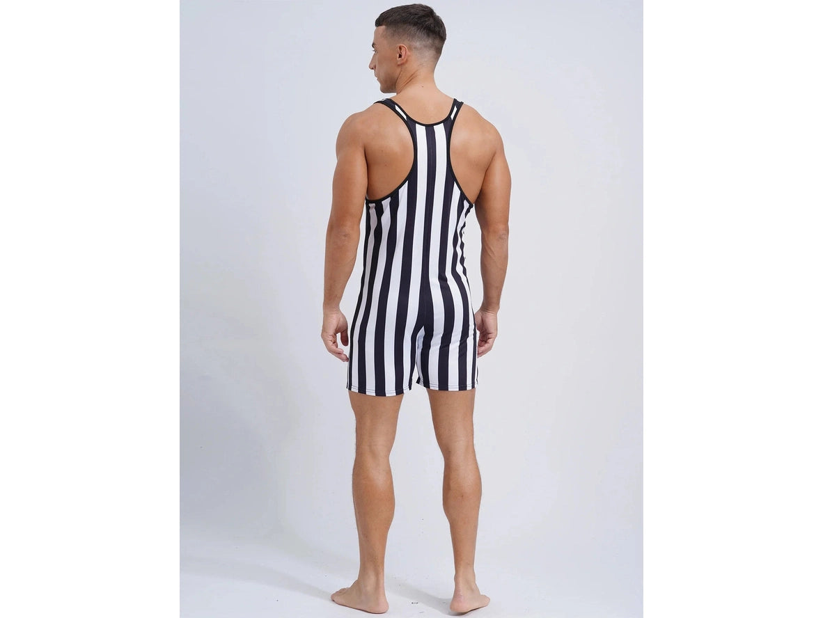 Gay Singlets | Stripe Wrestling Pride Singlets
