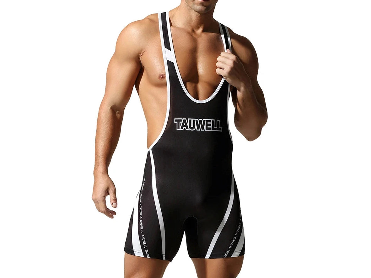 Gay Singlets | TAUWELL Vibrant Wrestling Bodysuit