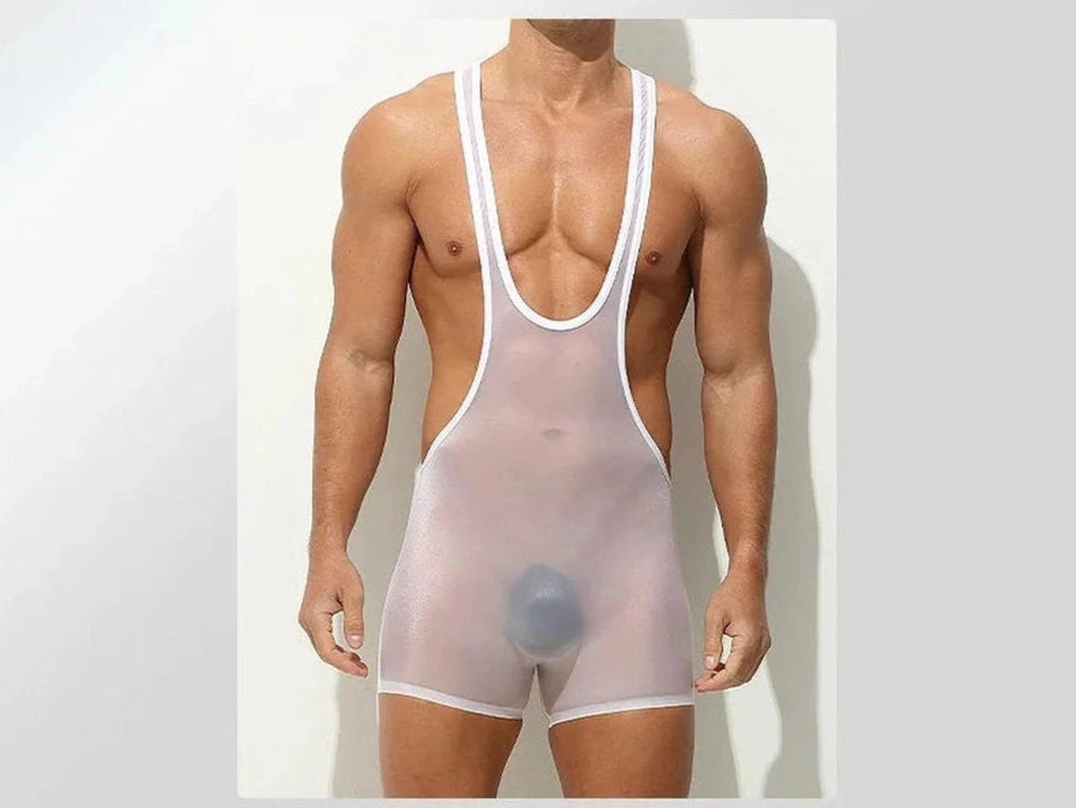 Gay Singlets | Ultra-thin Transparent Play Singlets