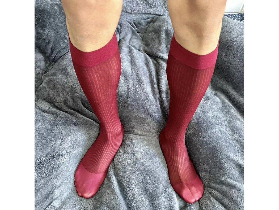 Gay Socks | CLEVER-MENMODE Sexy Dress Ultra-Thin Socks