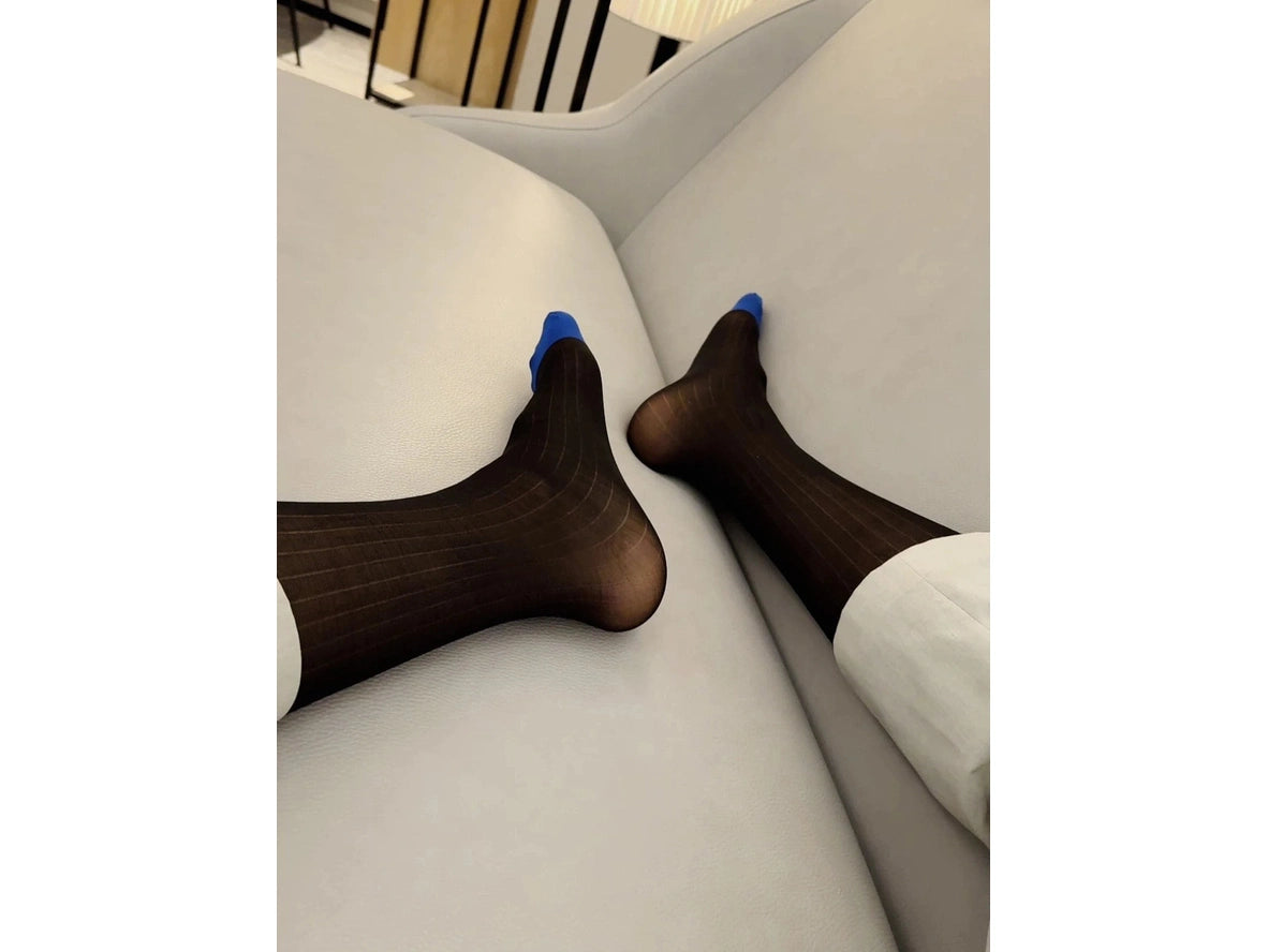 Gay Socks | CLEVER-MENMODE Sexy Transparent Business Socks