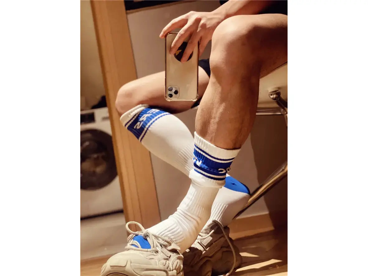 Gay Socks | D.M Gay Position Sport Socks Top, Bttm, Vers