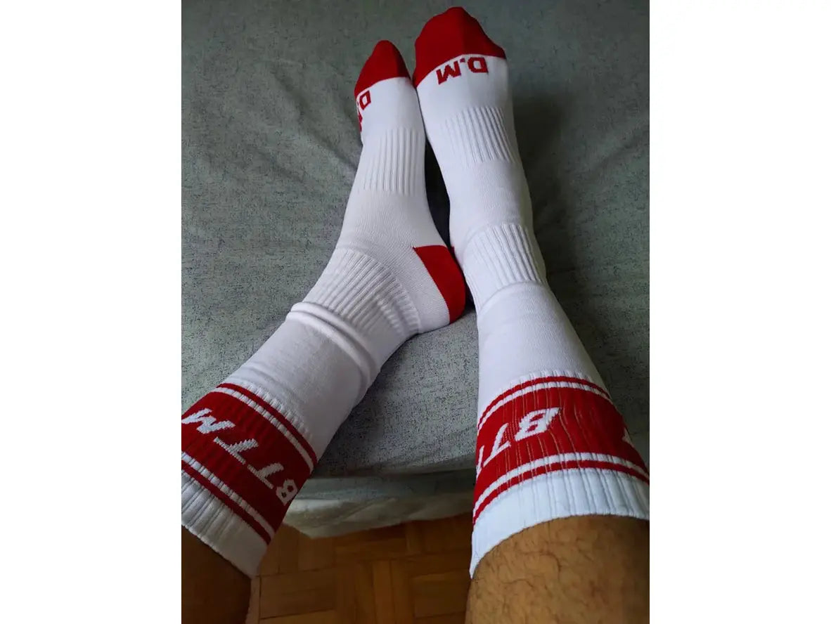 Gay Socks | D.M Gay Position Sport Socks Top, Bttm, Vers