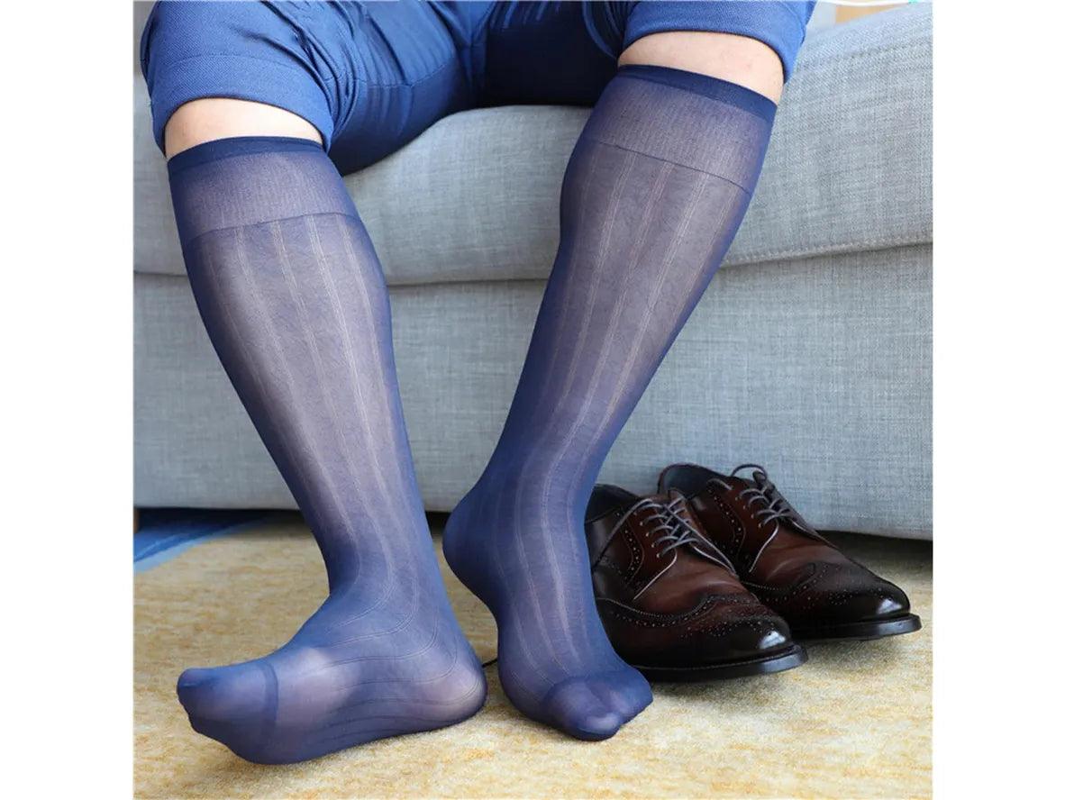 Gay Socks | Summer Transparent Lightweight Stripe Socks