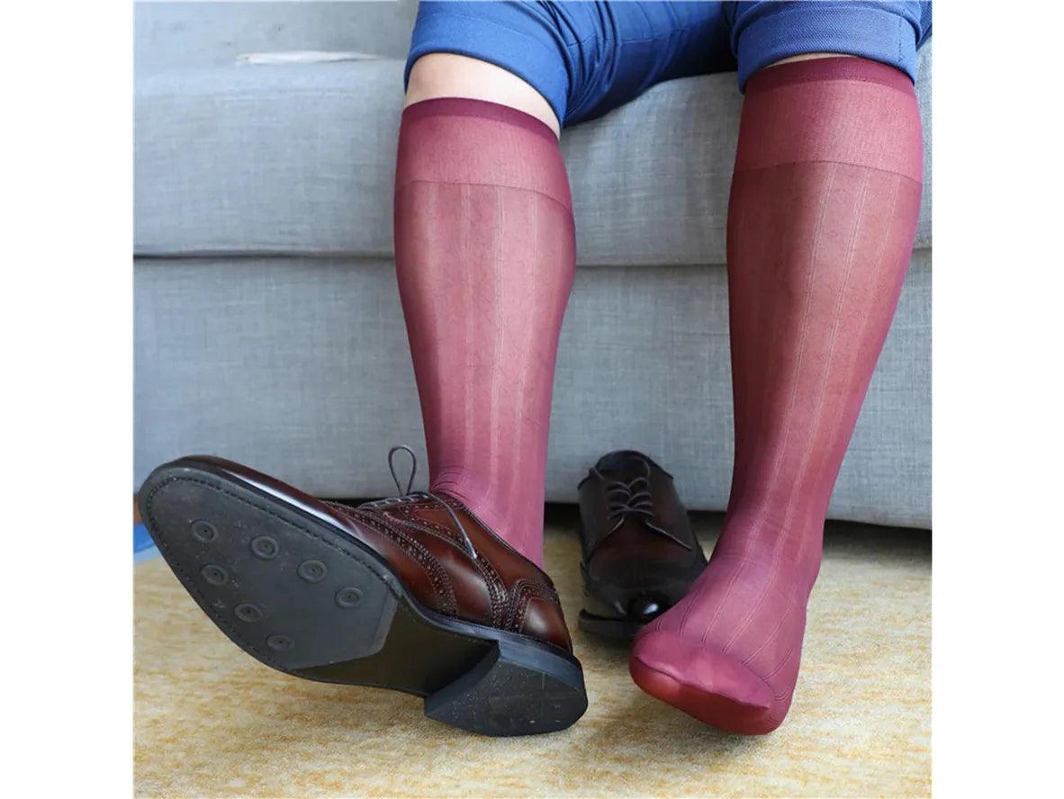 Gay Socks | Summer Transparent Lightweight Stripe Socks